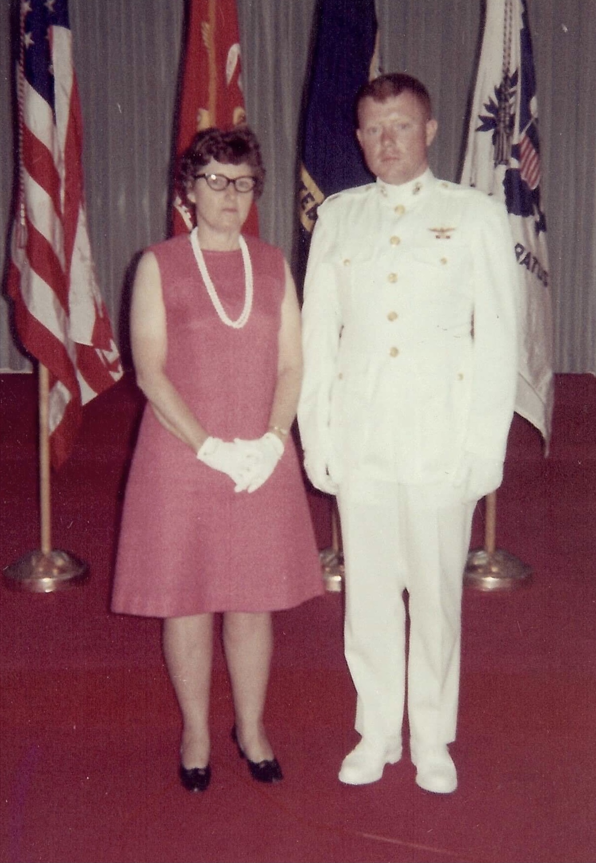 Bill Higgins and his mother, Dorothy Faye Higgins
